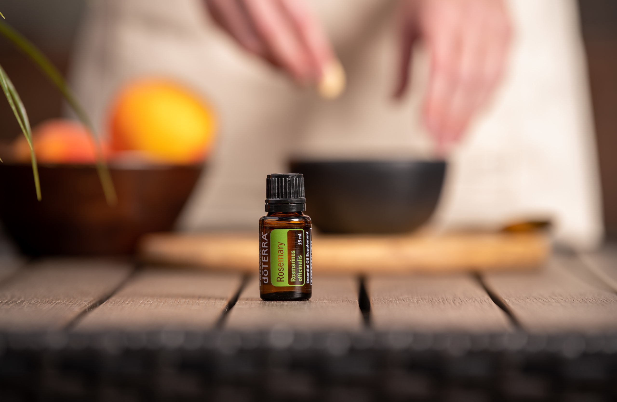 Chef BRad doTERRA cooking with Rosemary oil